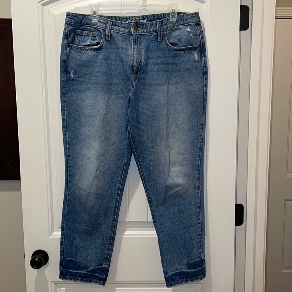 Universal Thread high rise straight jeans size 14/32r